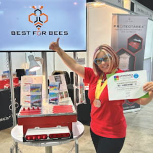 ProtectaBEE Innovation Earns Ontario Start-Up Silver Medal at Global Beekeeping Awards